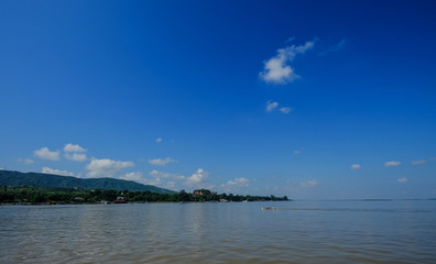 River scenery in Mandalay, Myanmar