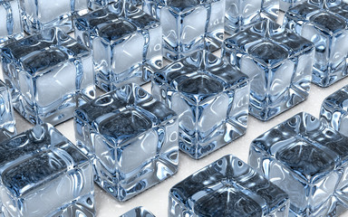 Kostki lodu © CUKMEN