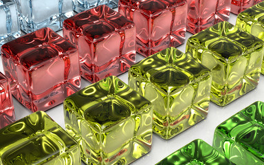 Kostki lodu © CUKMEN