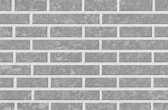 Fototapeta Gray brick wall