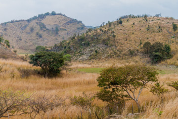 Landscape of northwestern Guatemala