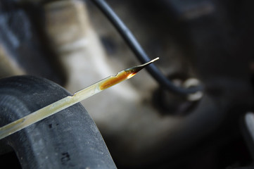 Checking And Topping Up Engine Oil