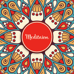 Vector indian Mandala