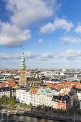 Fototapeta na wymiar Central Copenhagen View, Denmark