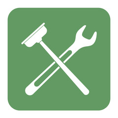 Plumbing work symbol icon