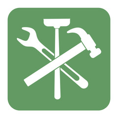 Plumbing work symbol icon