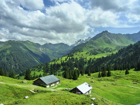 Die drei T&uuml;rme, Drusenfluhgruppe, R&auml;tikon