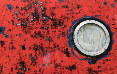 RED PORTHOLE BACKGROUND