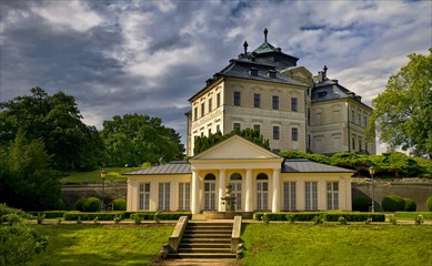 castle Karlova Koruna in town Chlumec nad Cidlinou, Czech Republic