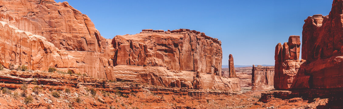 Desert Moab, Utah, USA. Arches National Park © konoplizkaya