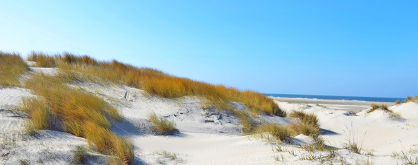 Dünenpanorama Nordsee, Insel Rømø, Dänemark