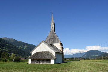 Berg im Drautal, Berg, Kirche, Denkmal, Athanasius, Heiliger Athanasius, Filialkirche, Fresko,...