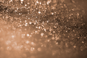 gold glitter
