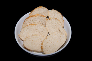 Seven Slices of Crusty Bread
