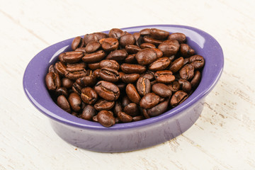 Roasted coffee beans