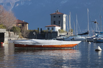 Boat on Como's lake