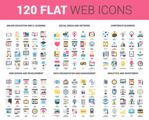 Flat Web Icons