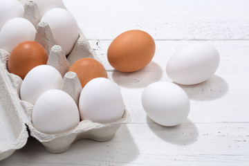 Eier Schachtel Eierschachtel Ei Holzbrett Essen