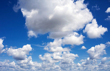 blue sky with cloud.