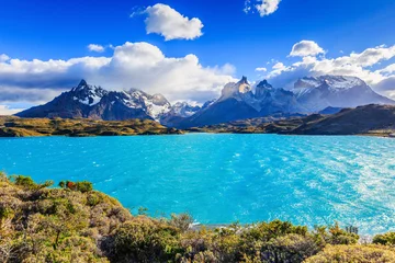 Photo sur Plexiglas Cuernos del Paine Torres Del Paine, Chile.