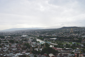 City skyline of Tibilisi, Georgia