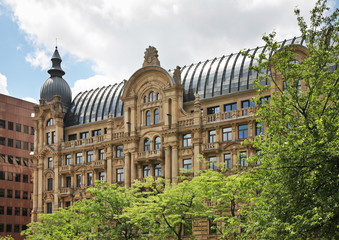 Furstenhof building in Frankfurt am Main. Germany