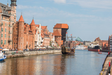 Krantor (Brama Żuraw, Żuraw) Gdańsk (Danzig) pomorskie (Pommern) Polska (Polen)