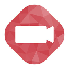 geometrischer Icon - Kamera Aufnahme