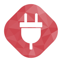 geometrischer Icon - Stecker