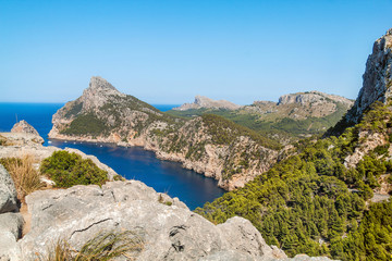 Fototapeta na wymiar Cap de Formentor, Mallorca, Balearic islands, Spain
