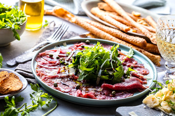 Rinder Carpaccio Teller 