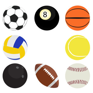 Sport balls set