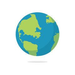 Earth icon vector