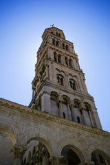 Fototapeta premium Sveti Duje tower in Split, Croatia