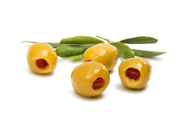 Olives isolated