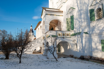 Assumption Cathedral (1688-1696 years). Joseph-Volokolamsk Monastery, the village Teryaevo....