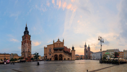 Old city center in Krakow