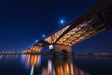 Sungsan Bridge Night View