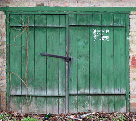 Gate, door, board, entrance, garage