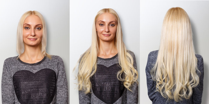 Hair Extensions Before And After Images – Browse 732 Stock Photos, Vectors,  and Video | Adobe Stock
