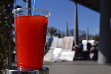 Granizado en Barcelona