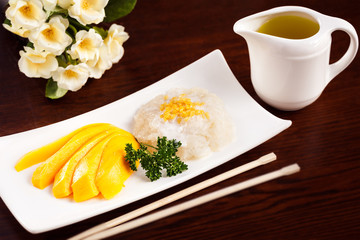 Mango Sticky Rice Dessert