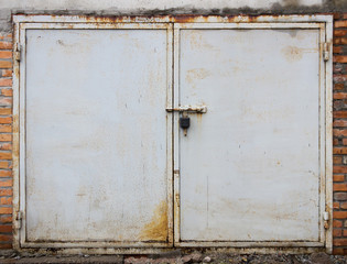Gate, metal, garage