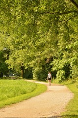 Park in Heepen, Bielefeld, Westphalia, Germany
