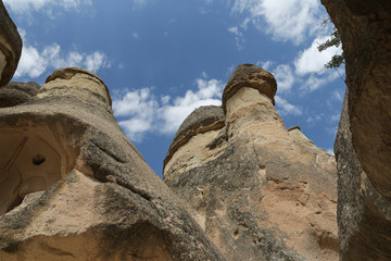 Rock Formations in Pasabag Monks Valley, Cappadocia
