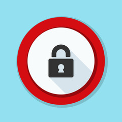 Lock Safety button illustration