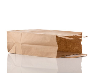 paper bag isolated