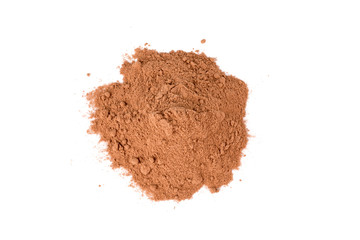 cocoa powder isolated