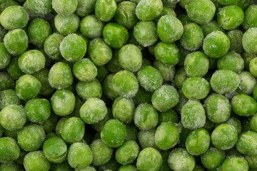 Green frozen peas