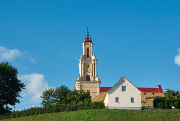 Catholic church and the Monastery